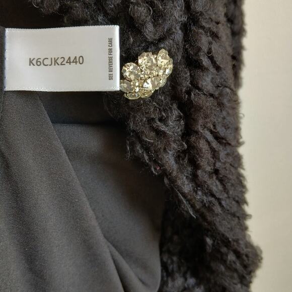 Bishop and Young | Elsie | Faux Fur | Jacket Black | Size Medium NWT - Picture 7 of 7